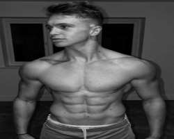 He is health conscious who visits gym four times a week.